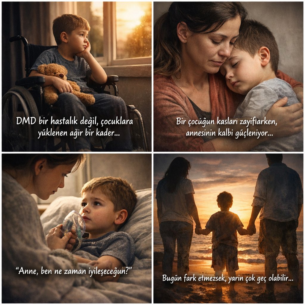 DMD’li evlatlarımız okulda “ben de oynayabilir miyim”diye soruyor ama katılamıyor!
Yoruluyor, nefes alamıyor, arkadaşlarından geri kalıyor.
Yerli ilaç gecikmeden gelsin,çocuklar okulda özgürlüklerine kavuşsun
Bu acıları bitirelim
#Iran
#sehit
#DMDiçinAdımAtın <a href="/tusebgovtr/">TÜSEB</a>
