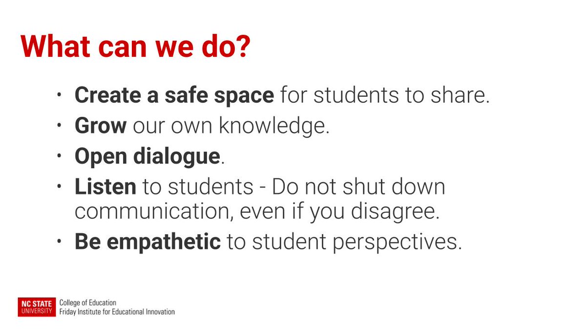 Friday Institute tweet media