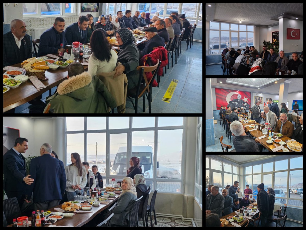 Şehit ailelerimiz ve gazilerimizin onuruna iftar programı düzenlendi.
Kaymakam Tolga TURAN,  Aziz Şehitlerimiz ve ebediyete irtihal eden Gazilerimizi rahmet ve minnetle yad ederek devletimizin her zaman şehit yakınlarımızın ve gazilerimizin yanında olduğunu ifade etti.