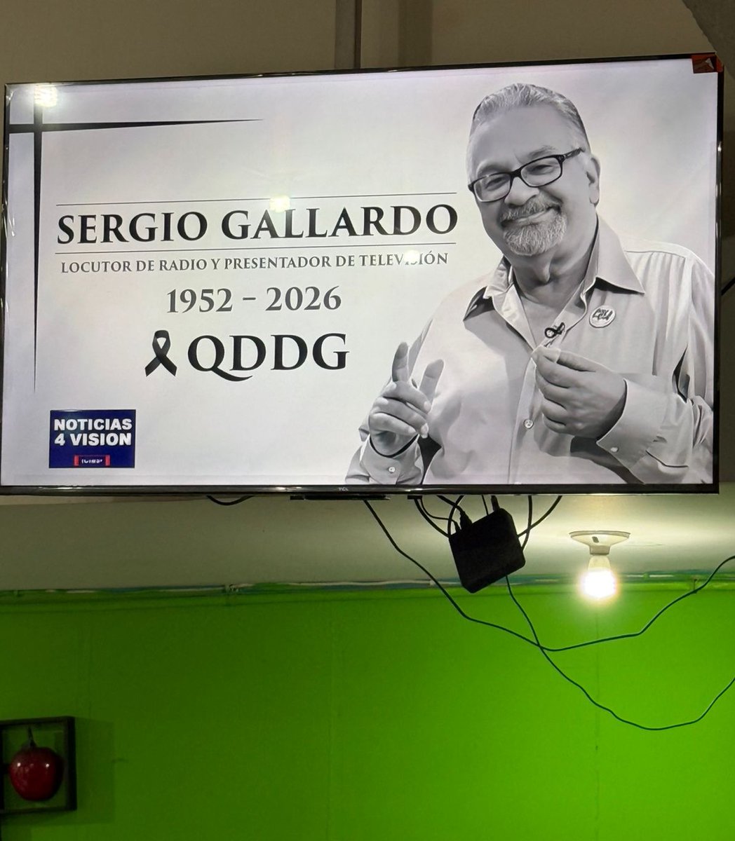 Que descanses en Paz Sérgio "Sunshine" Gallardo, el mundo radial pierde creatividad desde este instante