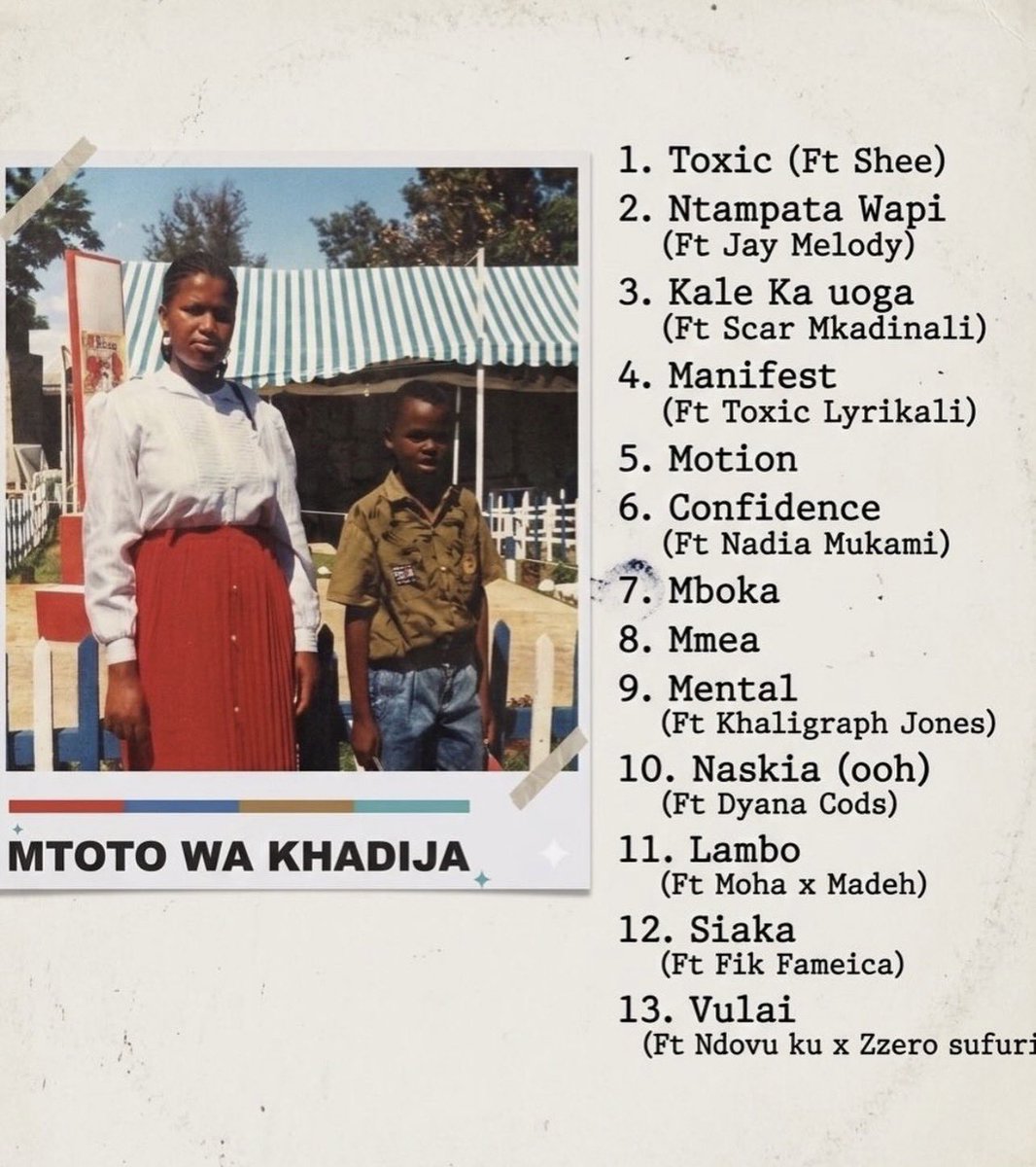 Mejja Unveils Tracklist For “Mtoto Wa Khadija,” His First Album After 20 Years In The Music Industry