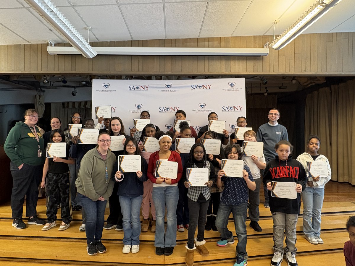 Citizenship & Science Academy of Syracuse tweet media