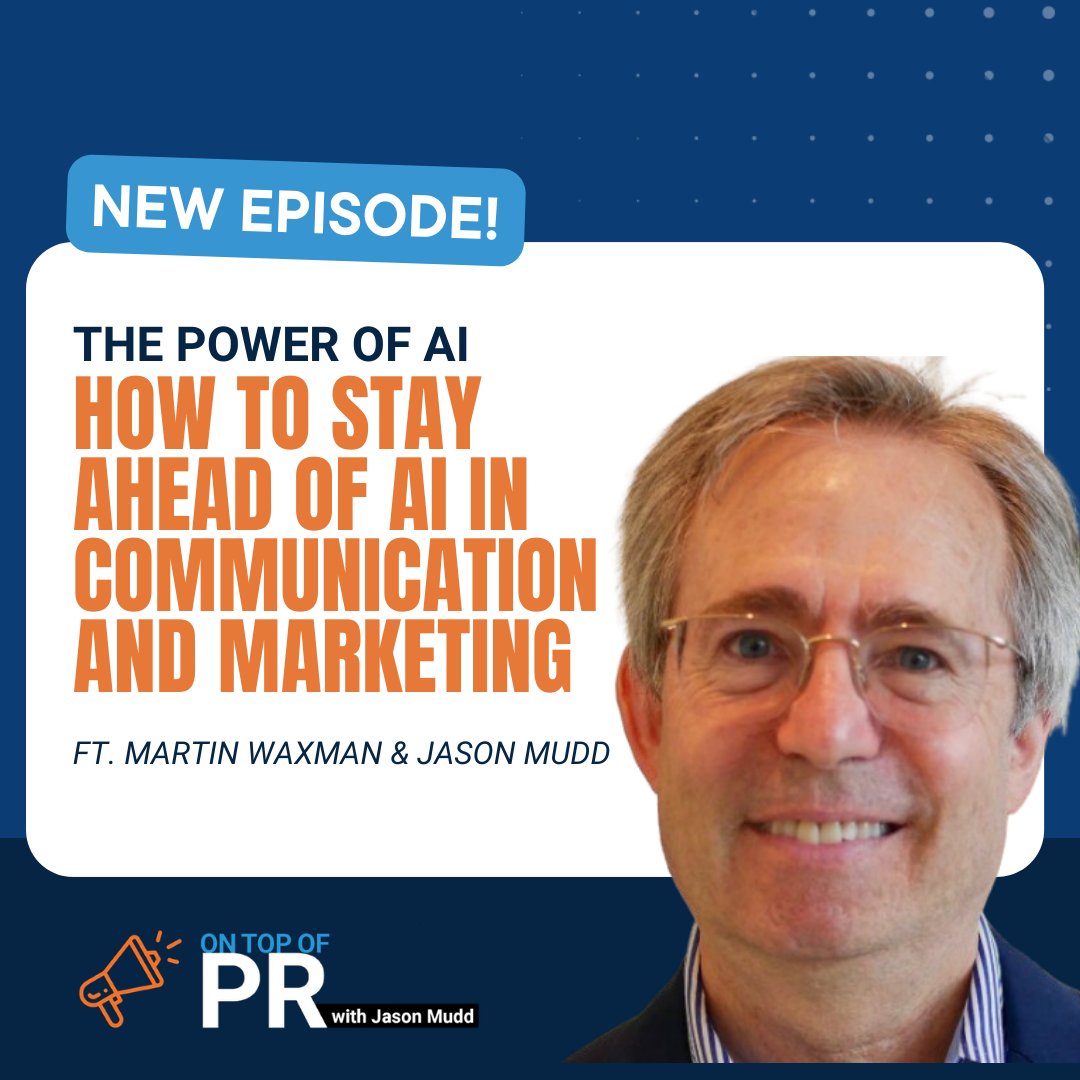 On Top of PR with Jason Mudd podcast tweet media
