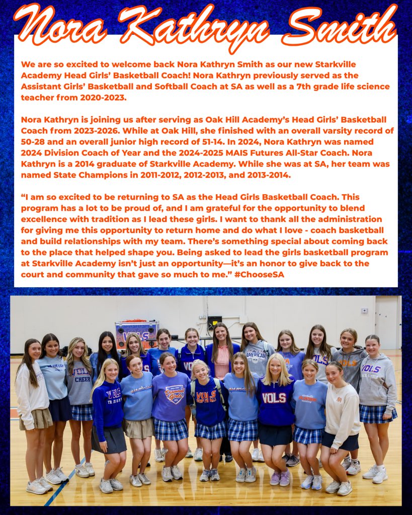 Starkville Academy tweet media