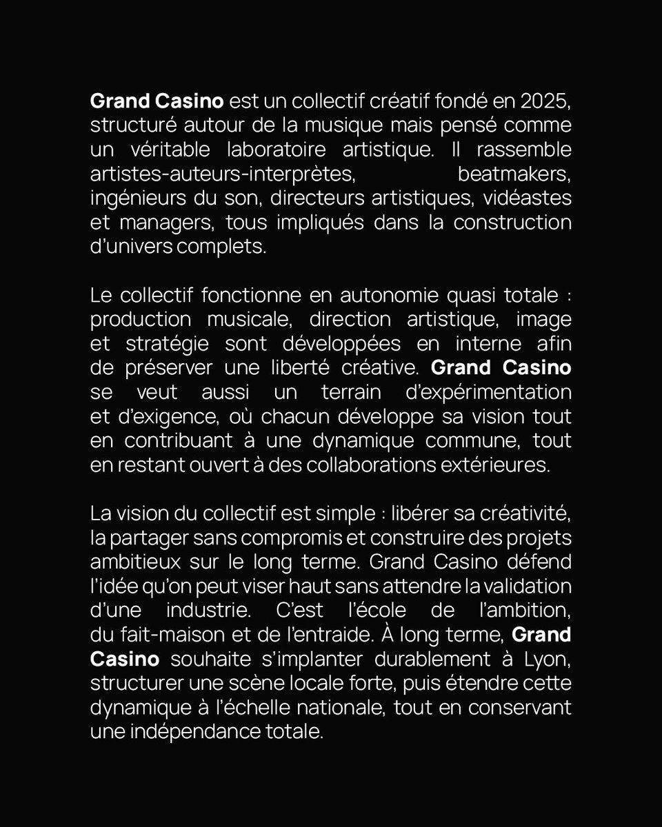 GRANDCASINO_'s tweet photo. GRAND CASINO C’EST PARTI 🎰 https://t.co/5R88s8QhmL