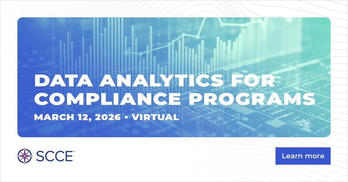 Society of Corporate Compliance and Ethics (SCCE)® tweet media