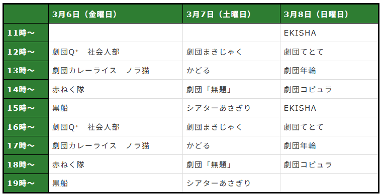 kenenren's tweet photo. 本日より３日間。
かながわ演劇博覧会　を開催します。
皆様のご来場をお待ちしております。

2026年３月６日(金)～８日(日)
入場無料・出入り自由

https://t.co/W1zucJhUNb

様々な団体様に参加いただいております。 https://t.co/DjwlhhRSjH