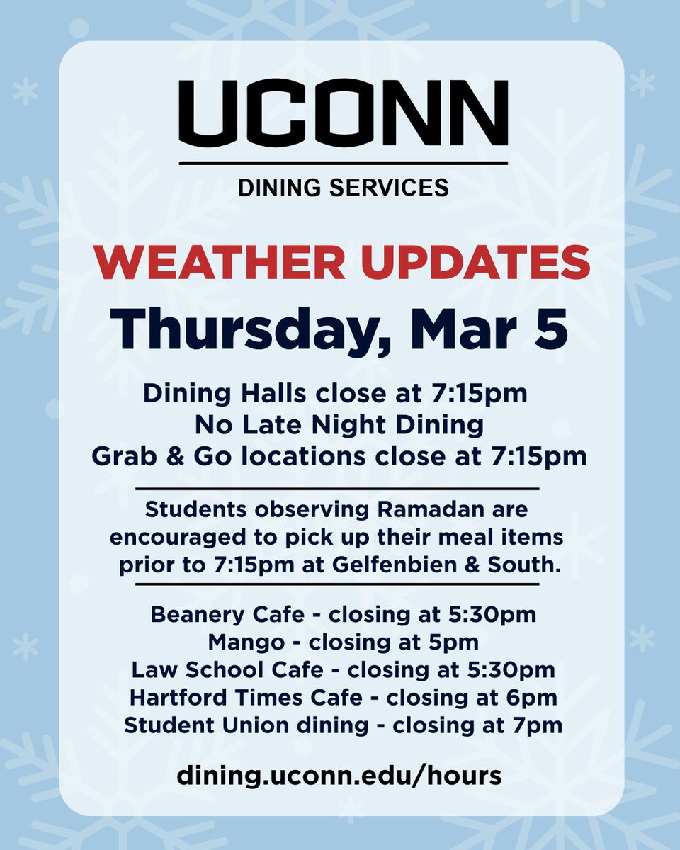 UConnDiningServices tweet media