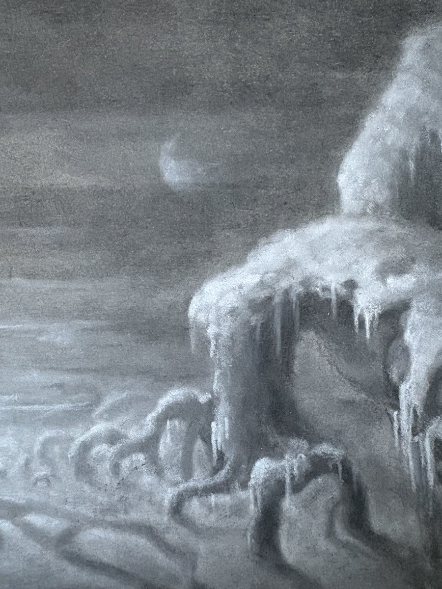 "Evening Trance"
Original
5" x 7"
Pan pastel and charcoal