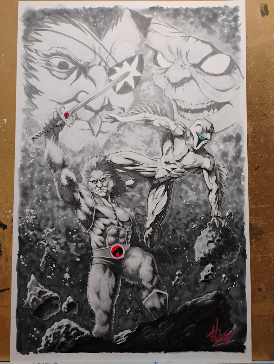 ThunderCats/ Silverhawks art finished.

<a href="/DynamiteComics/">DynamiteComics</a>