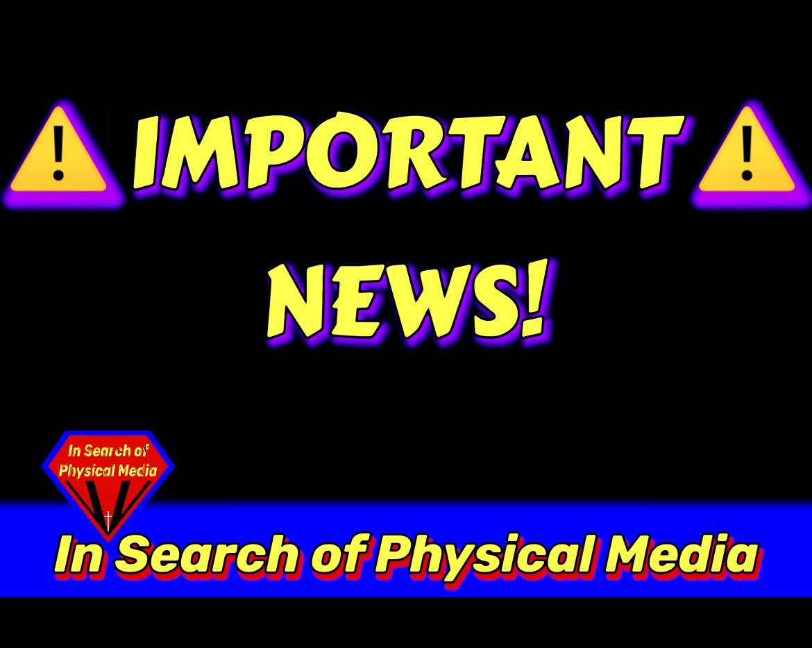 In Search of Physical Media tweet media