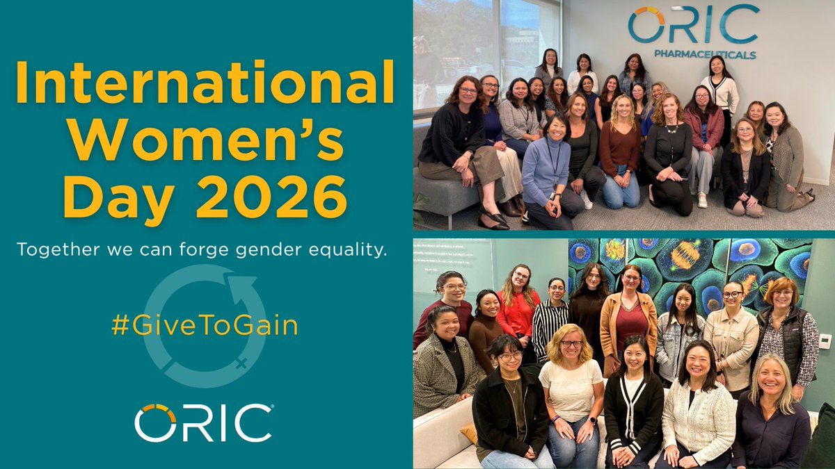 ORIC Pharmaceuticals tweet media