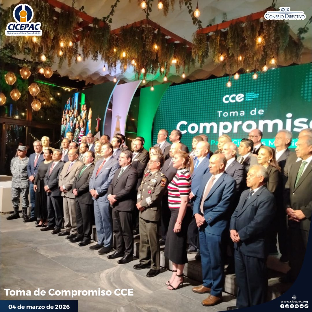 Colegio de Ingenieros Civiles del Estado de Puebla tweet media