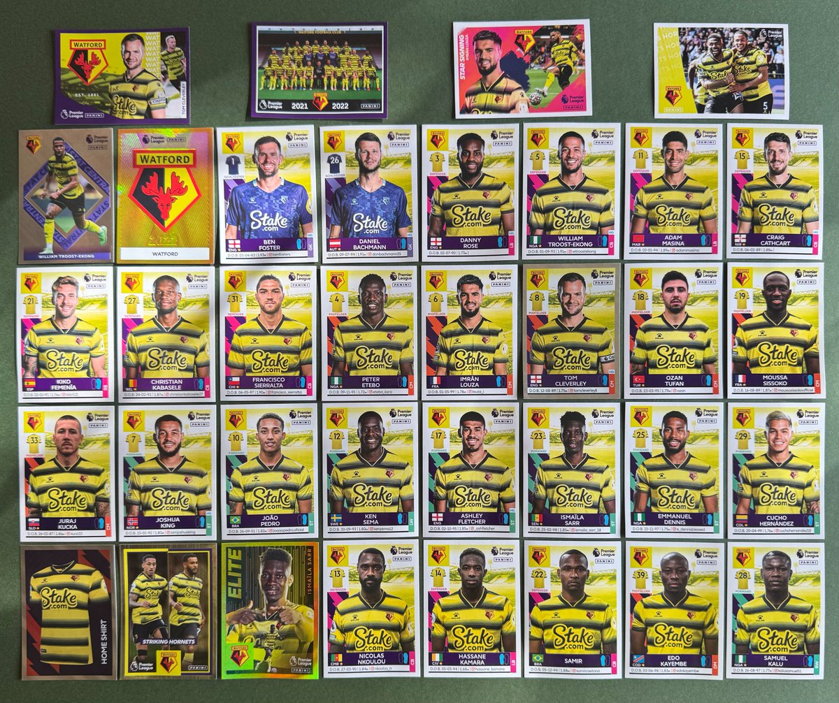We've updated the Watford Gold Panini page to bring it right up to date. Who still collects? Who remembers the old ones? 46 years worth of Panini here! 🙂 💛🖤❤️
watfordgold.org.uk/format/panini-…
#WatfordFC #Panini
<a href="/DNSYE/">DnsyE</a> <a href="/hornet_heaven/">Hornet Heaven</a> <a href="/treasurywatford/">The Watford Treasury</a> <a href="/Observer_Owl/">Watford Observer</a>