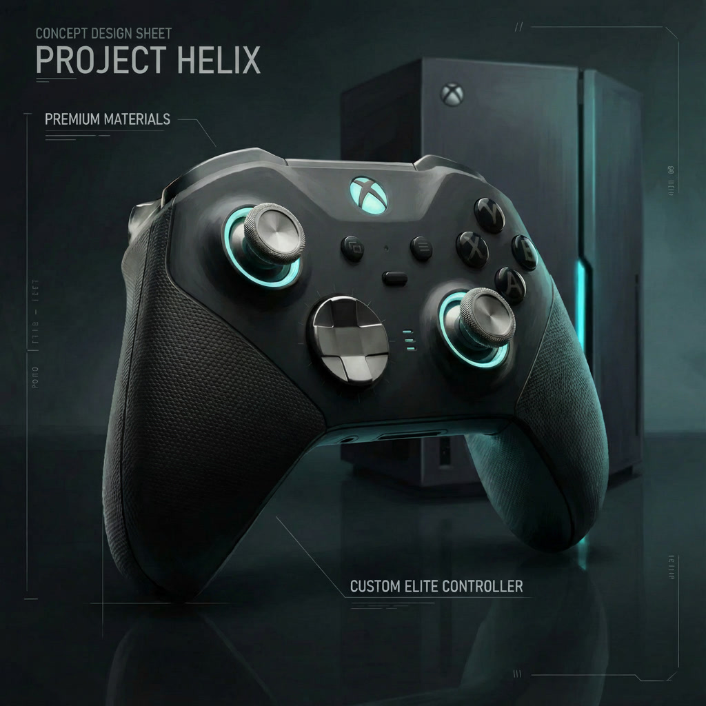 Konsep Hardware Xbox Project Helix