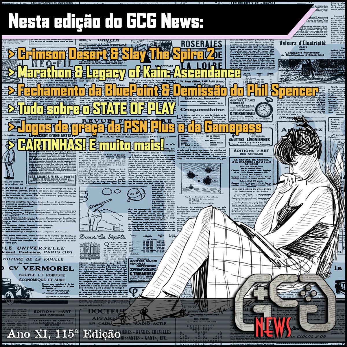Olá Amigos e Amigas Gamers! O seu noticiário gamer está no ar!

Apertem o play e vamos lá!
gamercomoagente.com/2026/03/05/gcg…