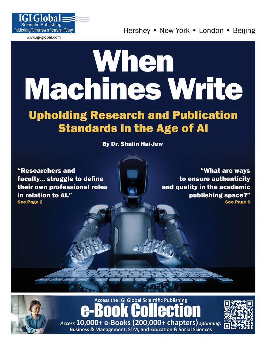 IGI Global Scientific Publishing tweet media