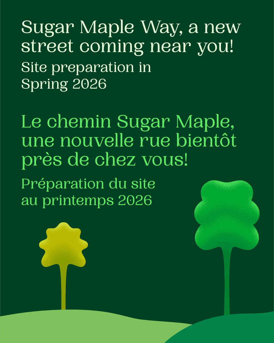 La préparation du site se poursuit en mars, axée sur l’ajout du nouveau chemin Sugar Maple. Les travaux incluent des clôtures de protection des arbres, le retrait de certains végétaux, et d’anciens chemins et services publics, contribuant à la protection des oiseaux nicheurs.