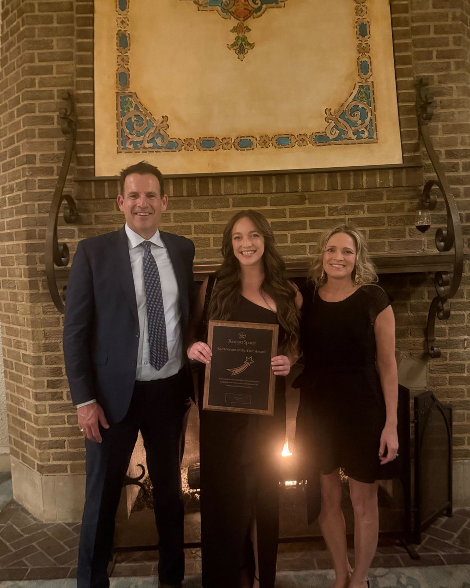 KemperSports's tweet photo. 🏆 Salesperson of the Year: @GolfPresidio's Kat Crapps 

In recognition of outstanding sales performance, marketing innovation and contributions to the company and local community. Congrats, Kat!

#ThisIsKemperSports https://t.co/thtDjRn8Cy