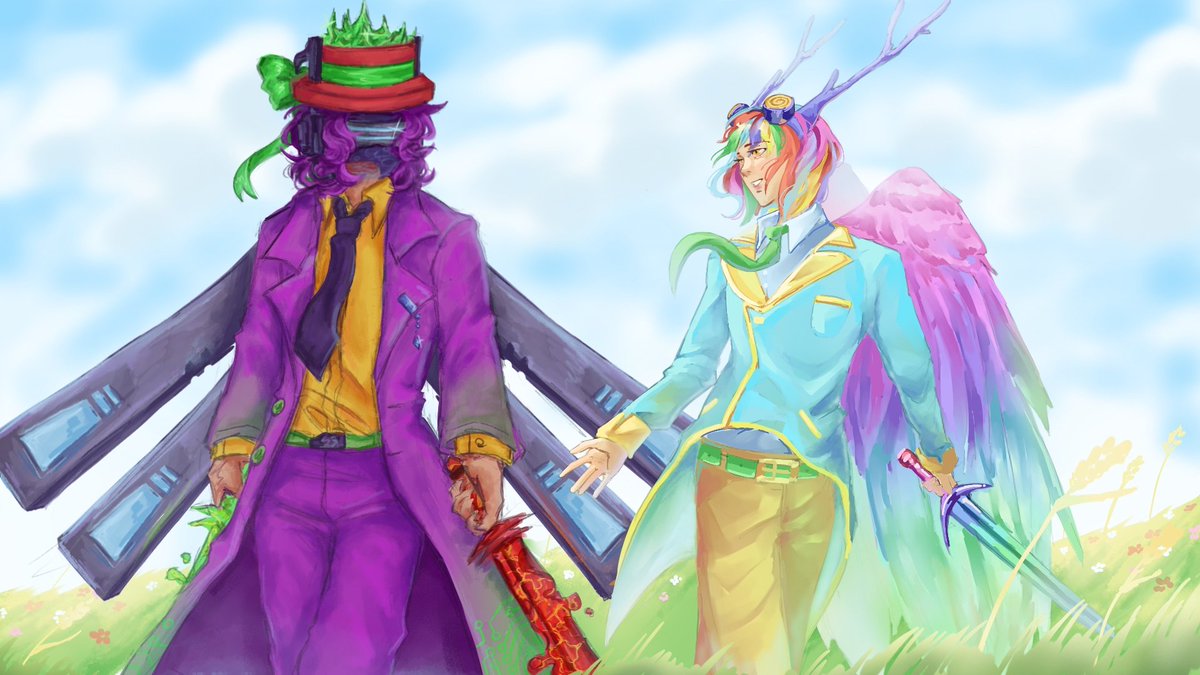 YESSSIRRRRRRR  HELLOO THERE MAGMA COLLAB W <a href="/OrangeEstrate/">Estrate</a>  !
ngl that was the most unexpected thing to happen these days but im so flooding joyous w how it ended up SUCH A GREAT EXPERIENCE ISTG TYSM OOMF EUUUEUU
#FE2fanart :: #fe2