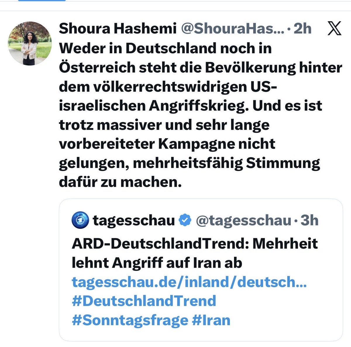 oesikrainerin's tweet photo. #Amnesty #Hashemi - da bleibt man sprachlos zurück 👇 https://t.co/32vSOkmoqA