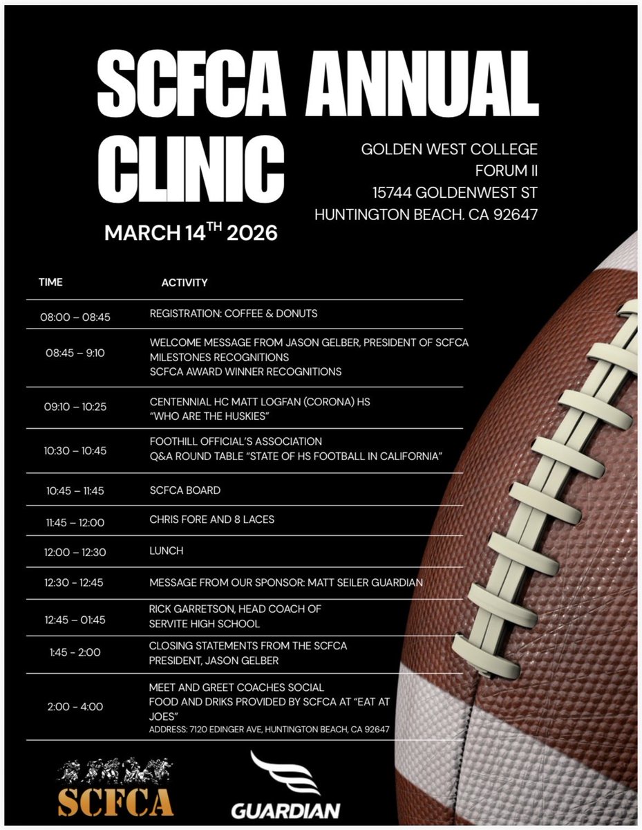 SCFCA Committee tweet media