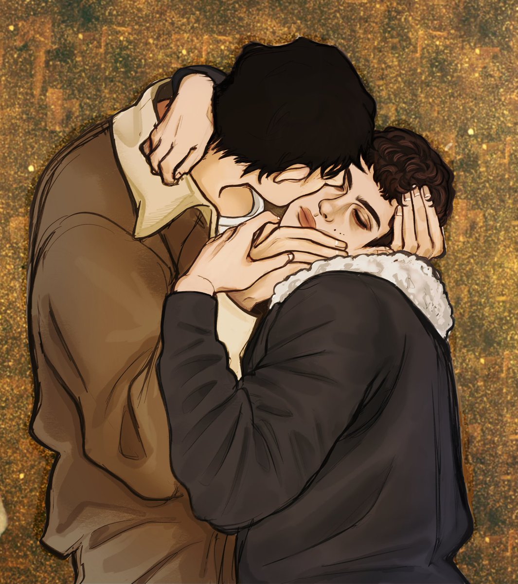 betterthanalien's tweet photo. the kiss #sramhr https://t.co/o6x9QVvOlX