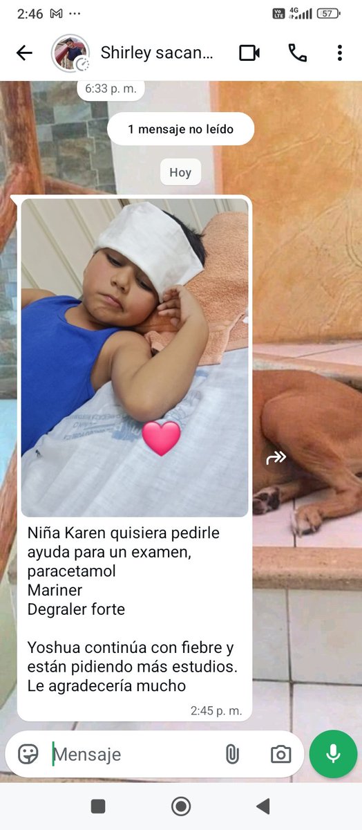 Yoshua sigue internado🥺
Necesita ayuda:
Costear el examen 
Paracetamol intravenosa
Degraler

Quién pueda ayudarnos les agradecería.
Info: 0986765985

RT🙏🥺
<a href="/veroniabad/">Verónica Abad</a> <a href="/andresbenitesec/">Andres Benites</a> <a href="/mariasolborja/">María Sol Borja</a> <a href="/Belliiisima89/">Yo Soy Bella Y Qué !</a> <a href="/fabriciocorread/">Fabricio Correa</a> <a href="/CristinaReyesec/">Cristina Reyes Hidalgo</a> <a href="/marcelaguinaga/">Marcela Aguiñaga</a> <a href="/Karelysm07/">Rox</a>