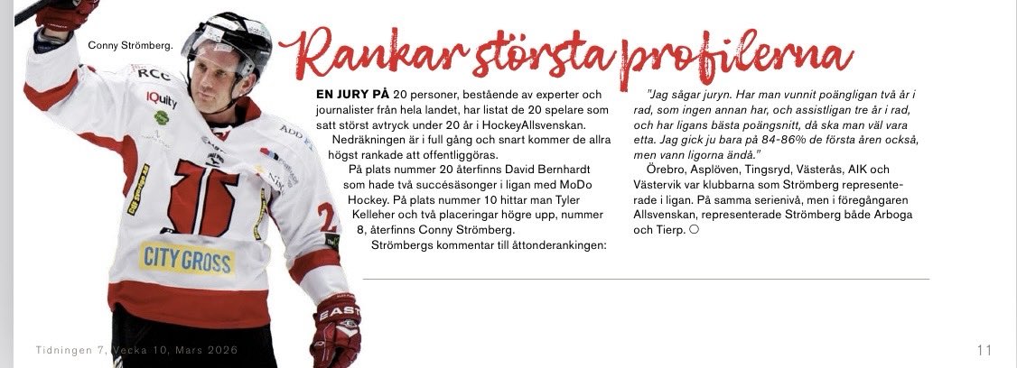 Conny Strömberg i lokaltidningen 💥 #modose