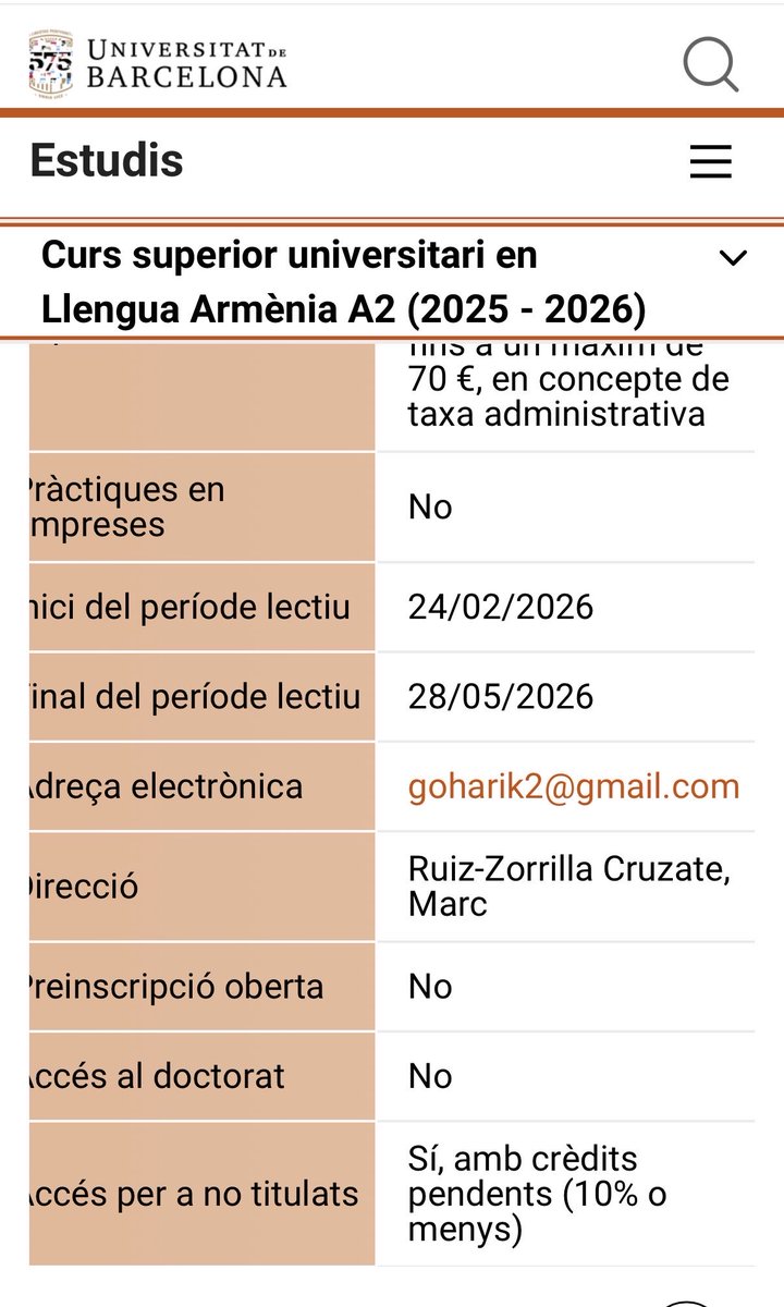 Profesor de la lengua armenia de <a href="/UniBarcelona/">Universitat de Barcelona</a>, Gohar Ayvazyan difama publicamente a los niños de Gaza como “los terroristas del futuro” en su página de Facebook. <a href="/Palestinahoy01/">Palestina Hoy</a> <a href="/Falastin_Es/">Palestina España</a> <a href="/PalestinaenEsp/">Embajada del Estado d Palestina en España 🇪🇦🇵🇸</a>
