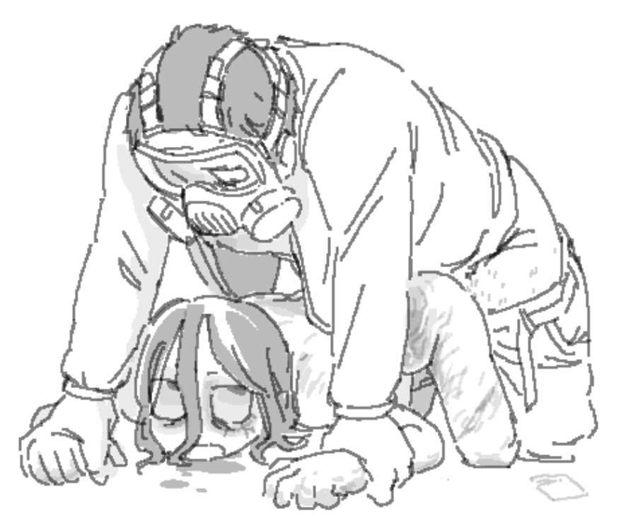 realizing this isnt a realistic way to restrain a zombie