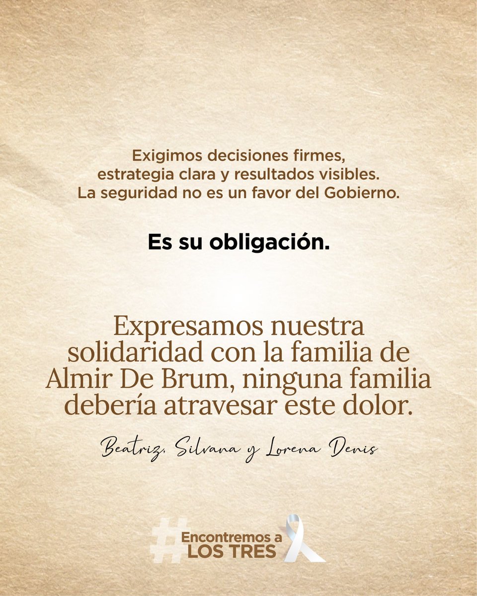 Que Vuelvan Los Tres tweet media