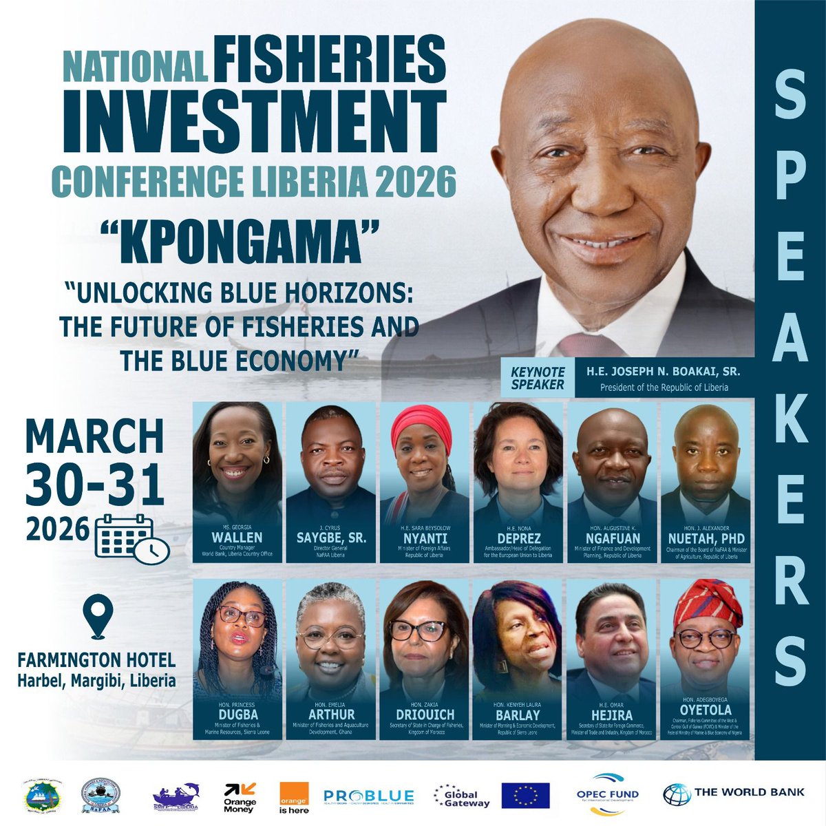 NaFAALiberia's tweet photo. #NationalFishereisInvestment2026 

Read more: https://t.co/CRcPCid66N https://t.co/52PZGeeF80