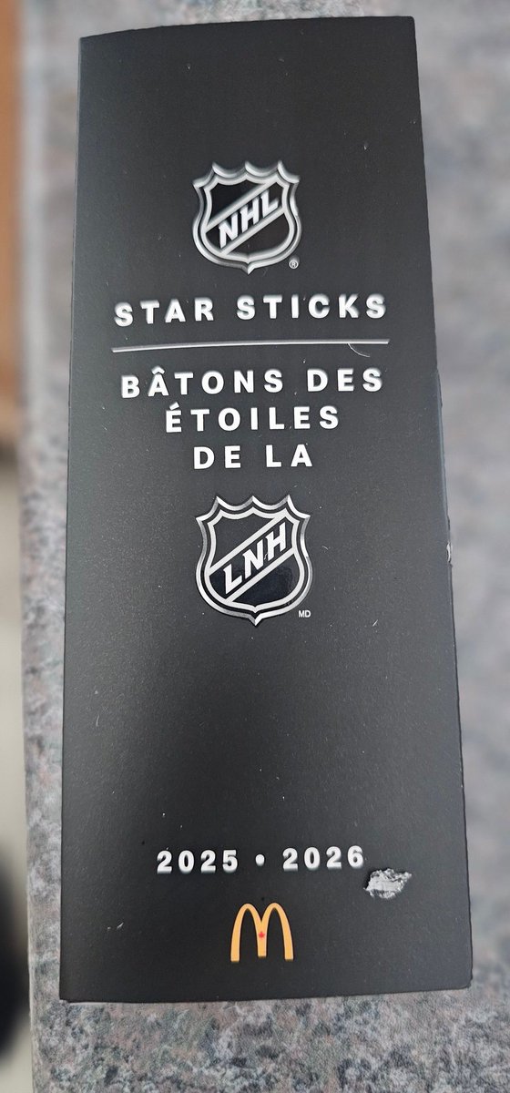 gifa1gino's tweet image. Yeaaaaaaaay! Finally got my Connor McDavid mini stick! Bought 2 trios and got him twice! 😁 After one cellebrini,2 mathews ! Sold those quickly on ebay!😆lol
#mcdonalds
#ministick 
#Mcdavid