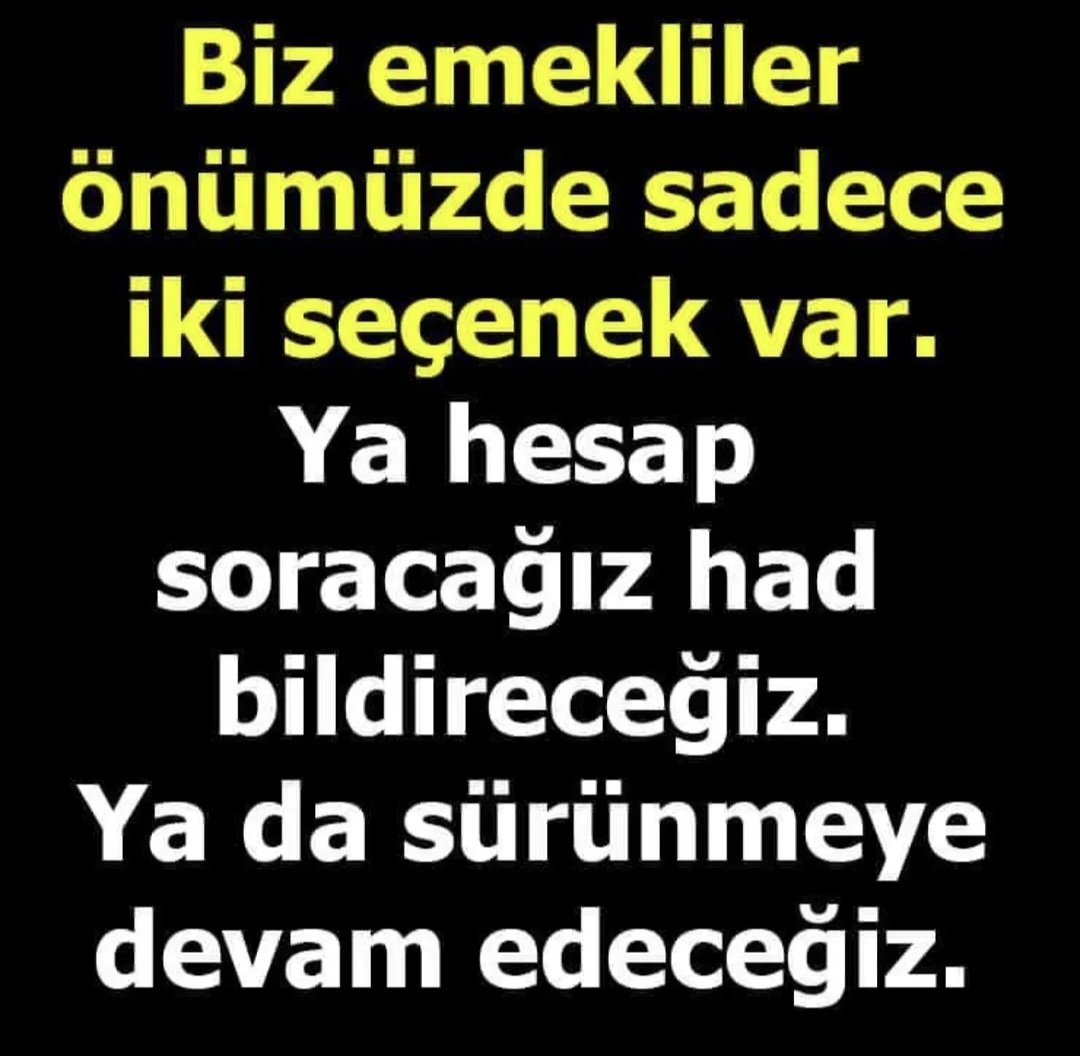 abocan07's tweet photo. Elbet o sandık gelecek
#AkpYettinEmekliyiMahvettin https://t.co/0knvXCIWfB