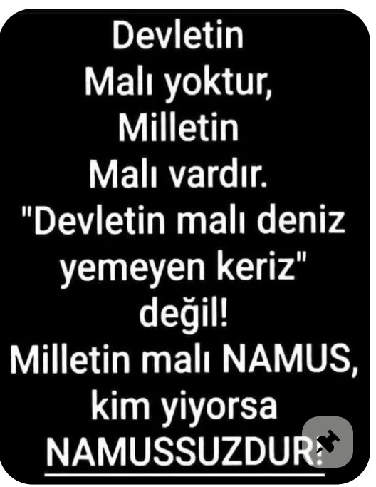 Milletin malı Namustur.

#AkpYettinEmekliyiMahvettin