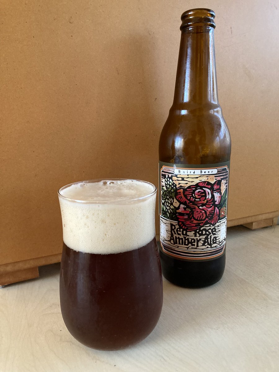 0910hideaki's tweet photo. #BAIRDBREWING
#REDROSEAMBERALE
#AMBERALE
@BAIRDBREWING https://t.co/92cjBPKld5