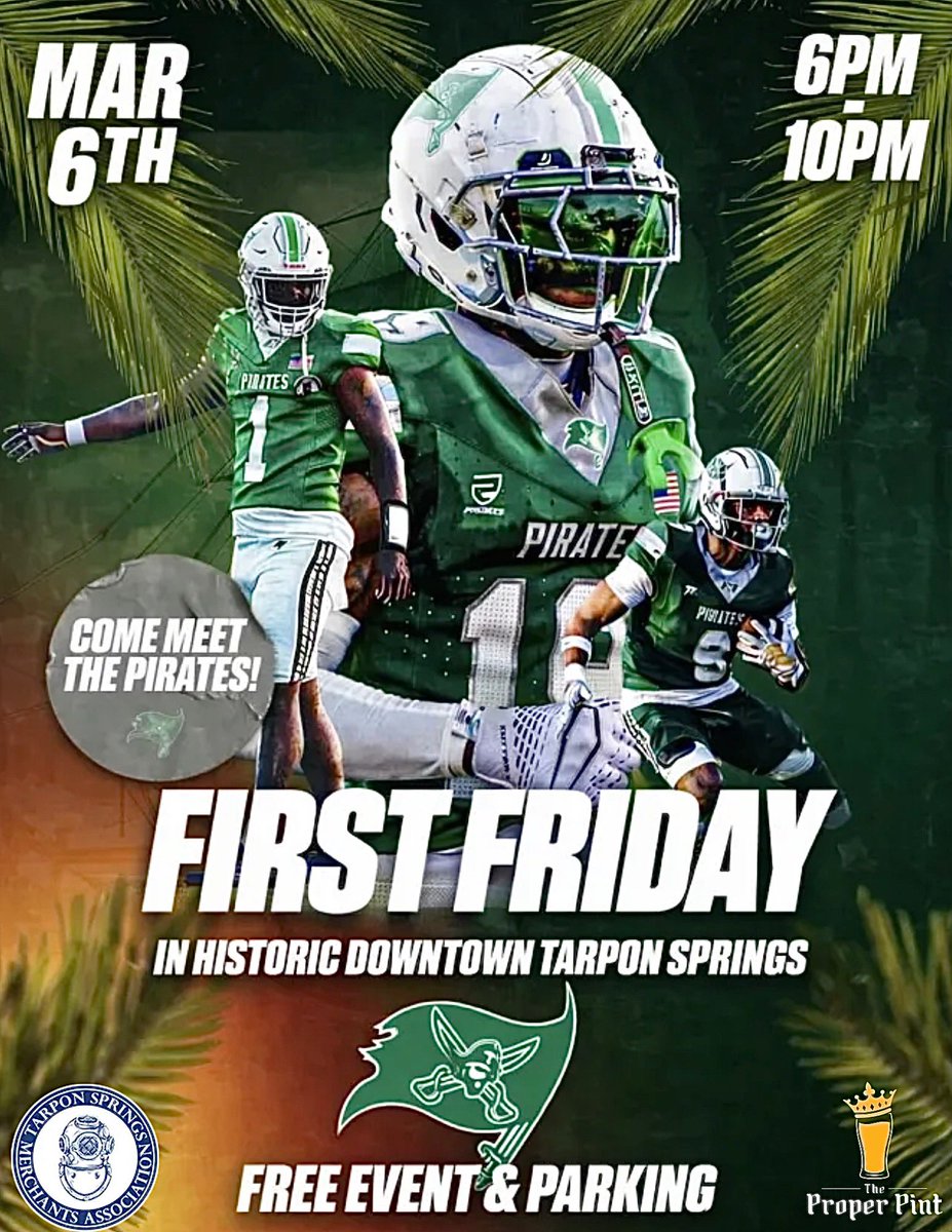 Tarpon Springs Pirates tweet media