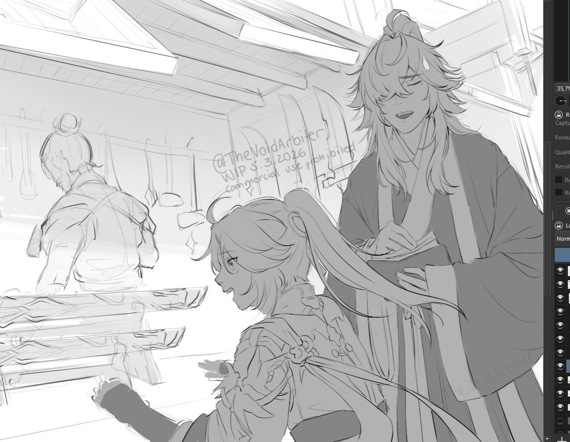 The swords are necessities