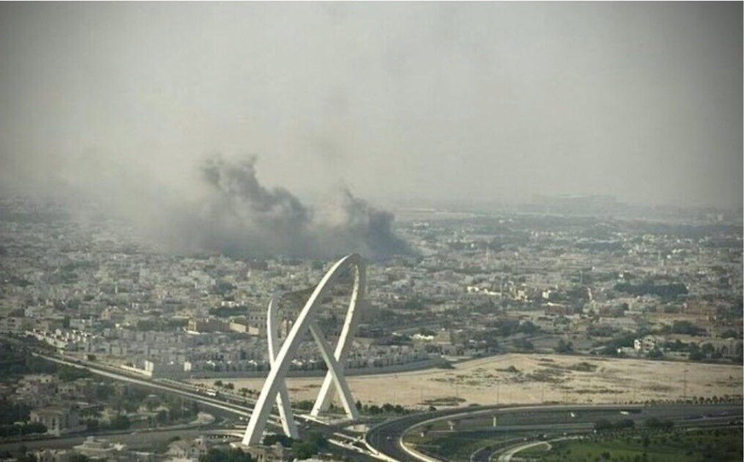 حمله جنون‌آمیز و کور به #کشورهای_منطقه فقط می‌تواند از یک رژیم ابله و فرومایه بر‌آید. #جمهوری_اسلامی ثابت کرد که حمله امریکا و اسراییل، تصمیمی کاملا خردمندانه و در راستای صلح و امنیت جهان بوده. 
جهان حالا می‌بیند که مردم ایران تحت سلطه این فرومایه‌گان جانی چه کشیده‌اند. #جاویدشاه