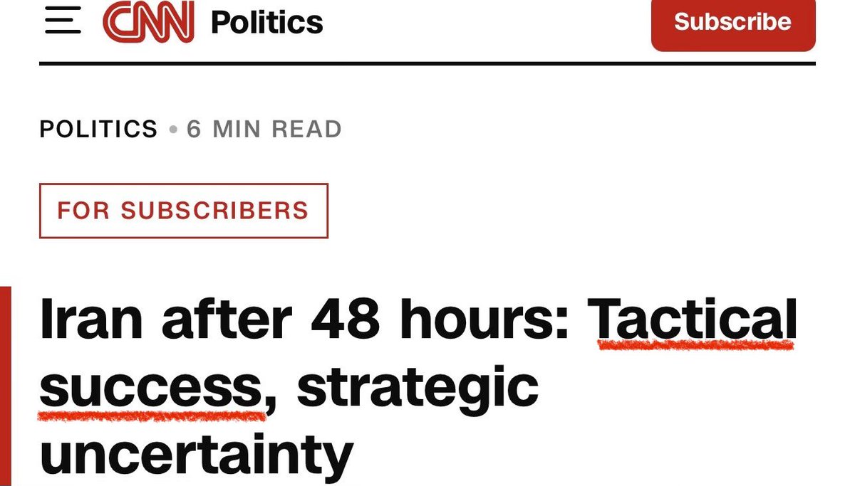 Israel and the US started an illegal, unprovoked war on Iran, carpet bombing one of the most populous cities in the world, bombing schools, hospitals and civilian infrastructure, and killing civilians including kids.

This is how Western media normalizes war crimes and empire.
