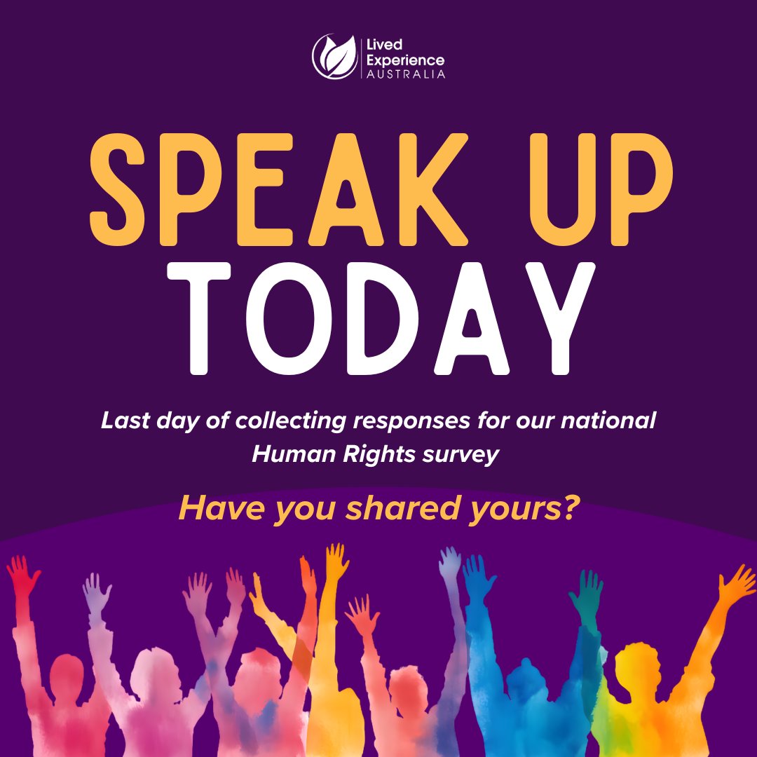 Lived Experience Australia tweet media