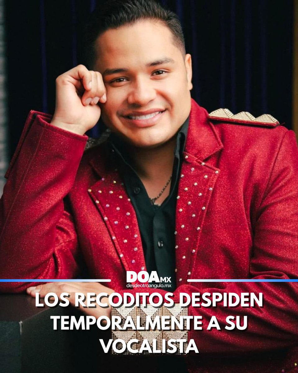 DOA_MX's tweet photo. ¡SE LLAMABA! 👎🏻 Rafael González, vocalista de @BANDARECODITOSS, ha sido suspendido de la agrupación.

La banda informó la decisión a través de un comunicado, luego de que el cantante fuera señalado por su esposa de ejercer violencia en su contra.

Los #Recoditos reiteraron su compromiso con la cero tolerancia a cualquier tipo de violencia, tanto dentro como fuera de la agrupación.