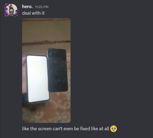 my dad broke my phone, and i really need a phone for basic necessities

if u can't donate, RT is very much appreciated
ko-fi.com/heroeyad/goal?…