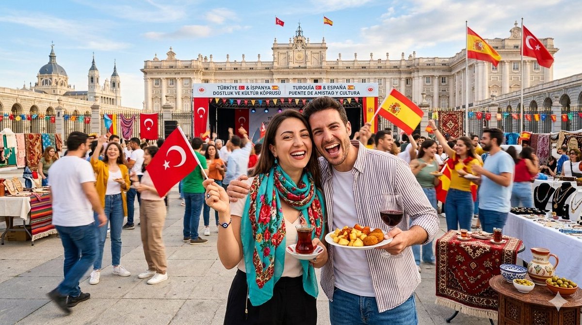 🇹🇷 TÜRKIYE 🤝 İSPANYA: AKDENİZ'DE GÜÇLÜ DOSTLUK 💪#Dostluk #AkdenizGücü
​
🇪🇸 ¡TURQUÍA 🤝 ESPAÑA: AMISTAD FUERTE EN EL MEDITERRÁNEO! 💪
#PuenteDeAmistad #PoderMediterráneo