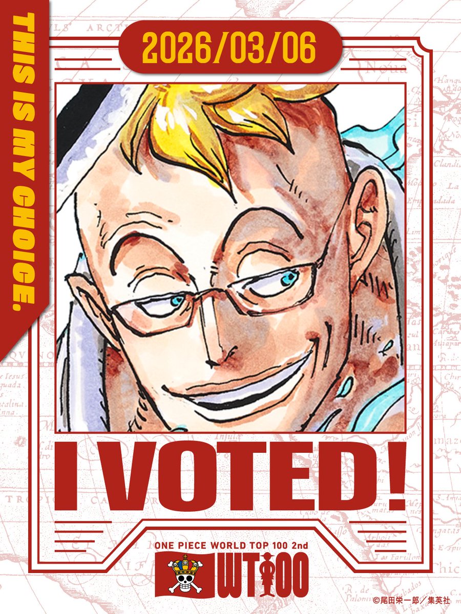 Day 3 of voting for Marco 💙🔥 #ONEPIECE_WT100