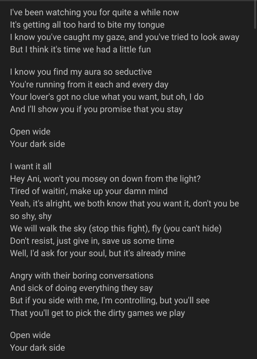 cosqF's tweet photo. starkiller by bearghost has been rotating in my mind lately bc i can't NOT imagine it as gwi-ma singing this to rumi if she could hear him like OH MY GOD https://t.co/3so8UnSFpg