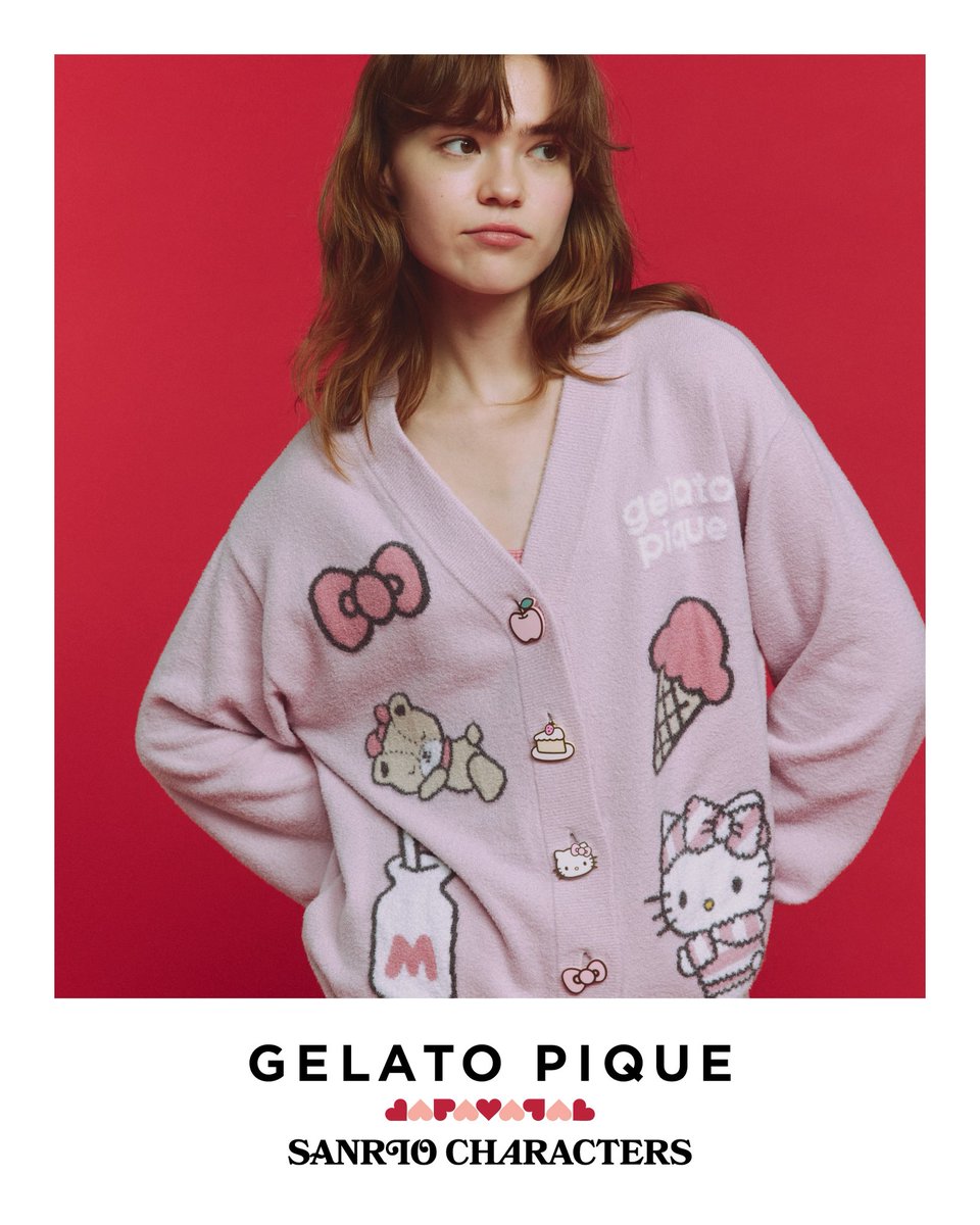 c*.様 【新品未開封】サンリオハウス gelato pique スムーズィーカ gelato pique】【LADIES】スムーズィ―カーディガン（ルームウェア