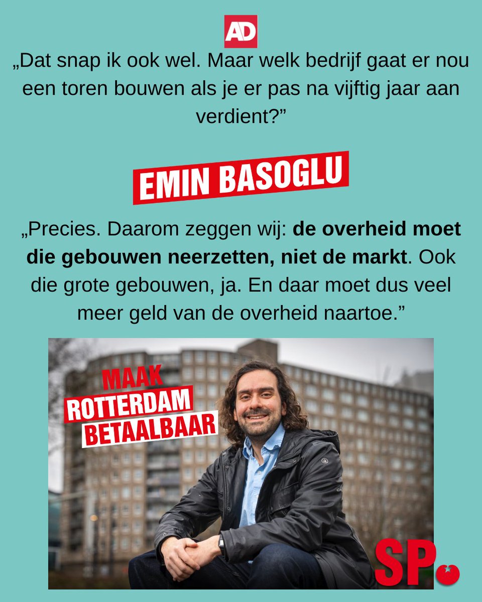 Het hele interview is te lezen op de website van het AD.