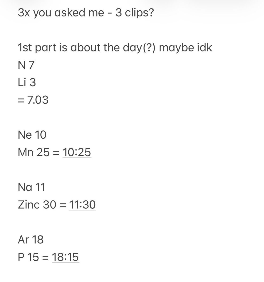 bl0msters's tweet photo. @dsninendot probably someone already said this but what if it's about 3 separate clips? idk if it would make sense to give us 3 clips on saturday tho... https://t.co/d3hzlbP9bO